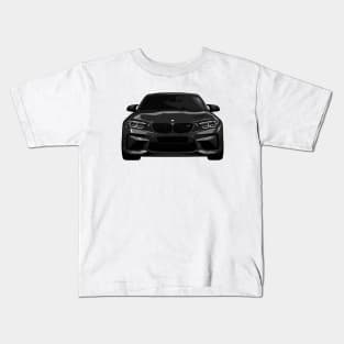 Grey BMW M2 Illustration Kids T-Shirt